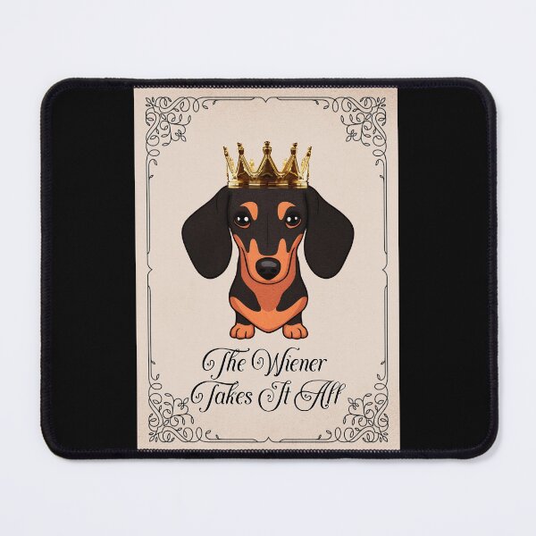 Item preview, The Wiener Takes It All - Cute Dachshund Dog designed and sold by Hic21.