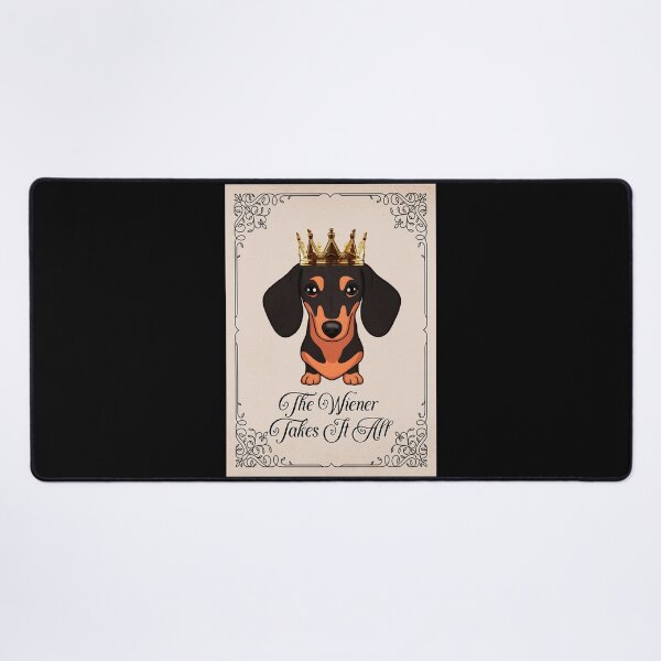 Item preview, The Wiener Takes It All - Cute Dachshund Dog designed and sold by Hic21.