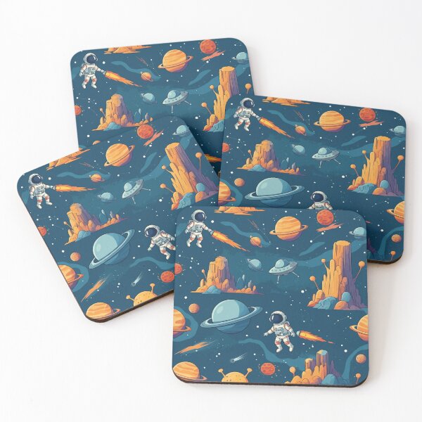 Item preview, Astronauts and Alien Planets designed and sold by MySignatureItems.