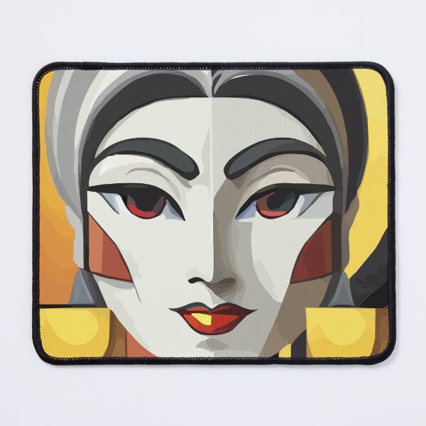 Item preview, cubist emoji designed and sold by Andre Faubert.