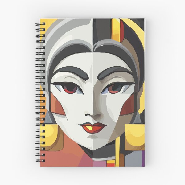 Item preview, cubist emoji designed and sold by Andre Faubert.