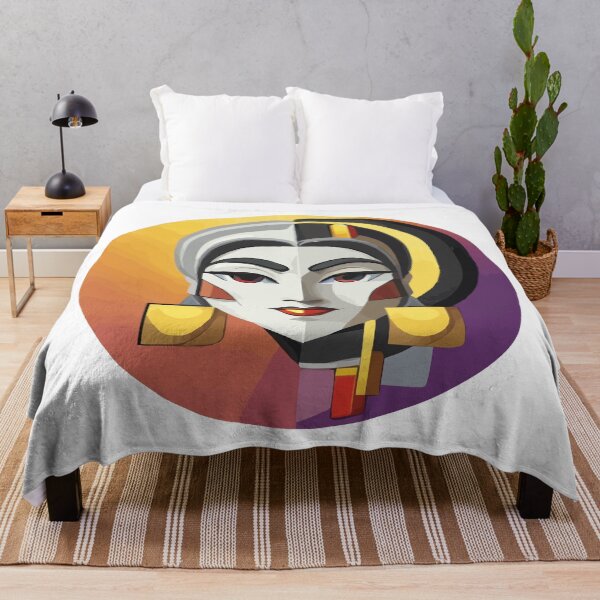 Item preview, cubist emoji designed and sold by Andre Faubert.