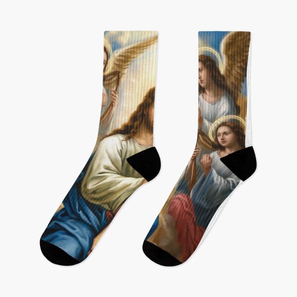 Item preview, CHERUB PLAYING HARP WITH JESUS  designed and sold by Obinne.
