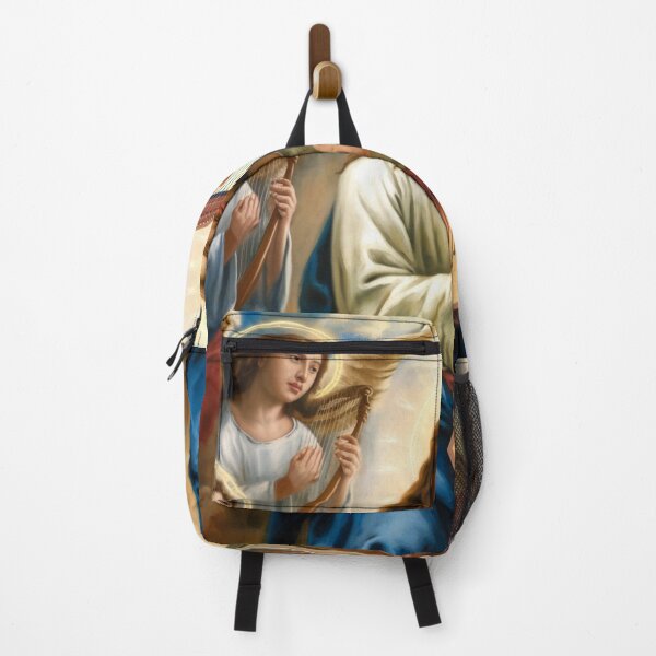 Item preview, CHERUB PLAYING HARP WITH JESUS designed and sold by Obinne.