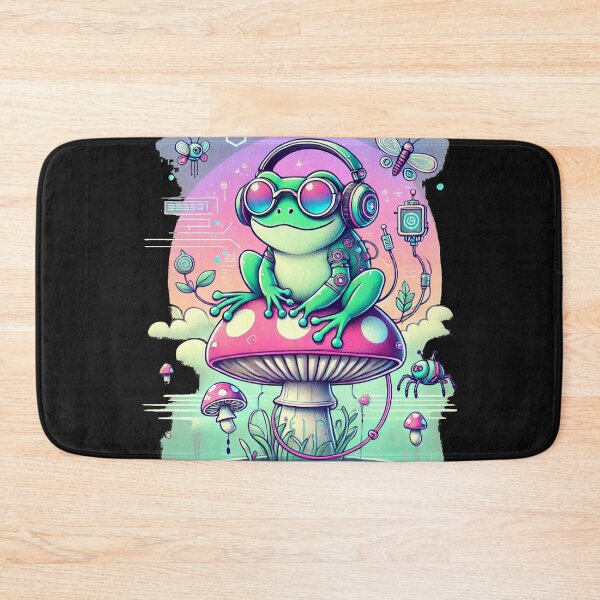 Item preview, Cyberpunk Frog Chill designed and sold by Mjonkey.