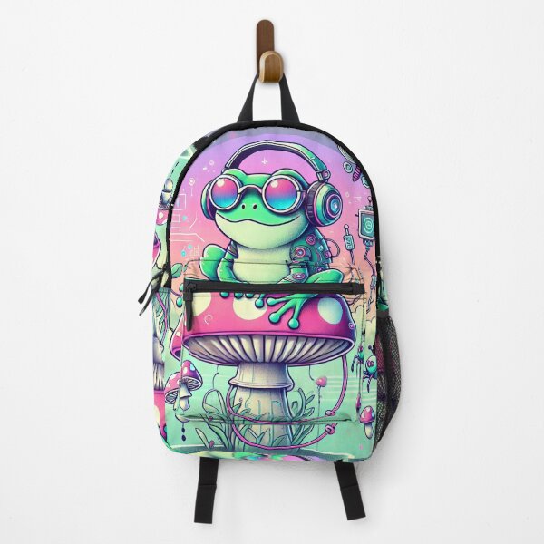 Item preview, Cyberpunk Frog Chill designed and sold by Mjonkey.