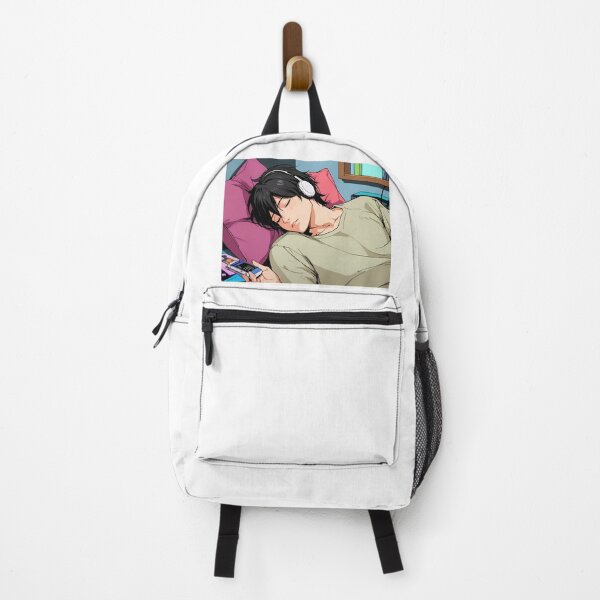 Item preview, Lofi beats cute boy sleeping designed and sold by Mrwolf-designs.
