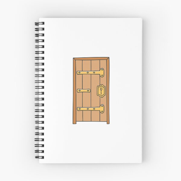 Item preview, wooden door with brass hinges designed and sold by rasagamastore.