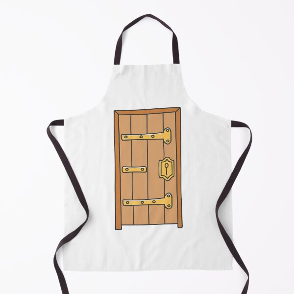 Item preview, wooden door with brass hinges designed and sold by rasagamastore.