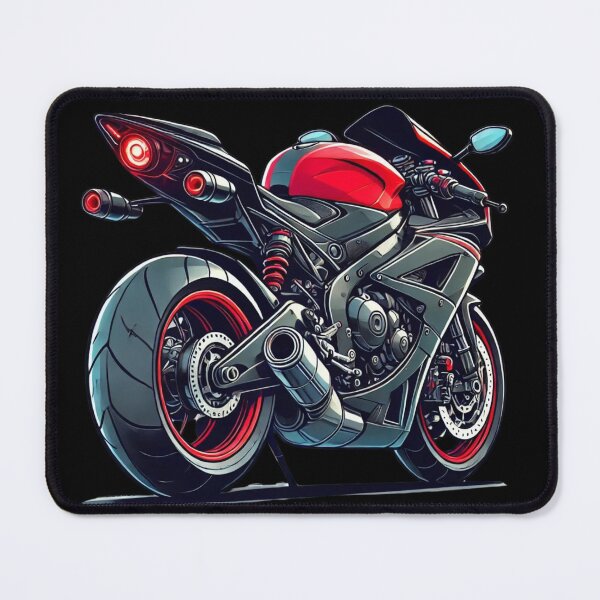 Item preview, Red Sportsbike Backview designed and sold by KaelConcepts.