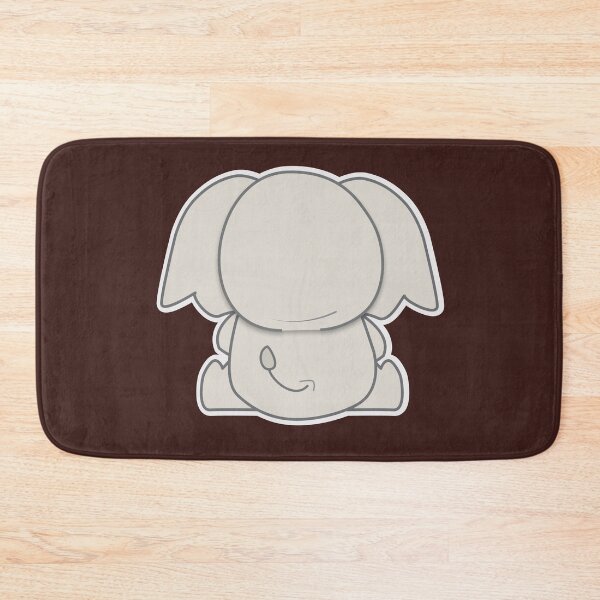 Item preview, Kiana Cute & Adorable Baby Elephant Sitting with Its Back Turned - No Hugs Right Now, Please designed and sold by NAMITRA.