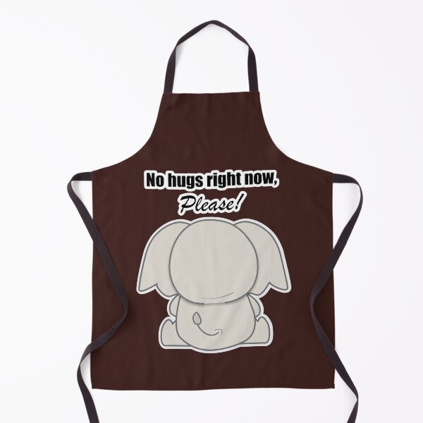 Item preview, Kiana Cute & Adorable Baby Elephant Sitting with Its Back Turned - No Hugs Right Now, Please designed and sold by NAMITRA.