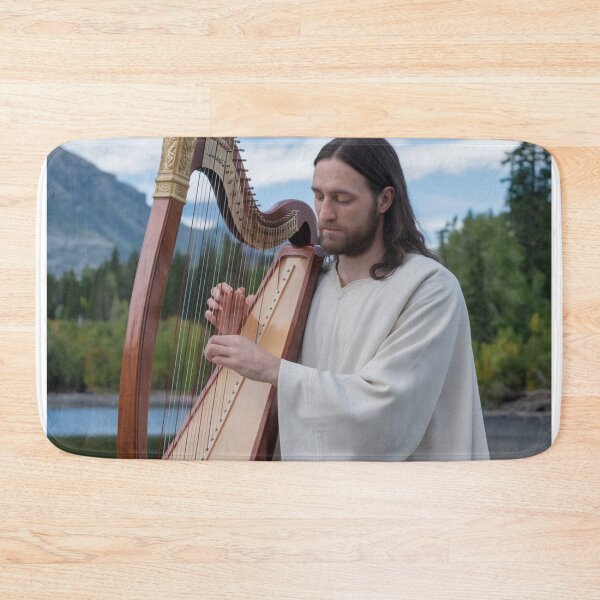 Artikelvorschau, "@JESUS SPIELT HARFE". HARFENLIEBHABER entworfen und verkauft von Obinne.