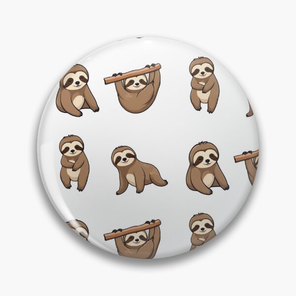 Item preview, Trendy sloth, Sloth on Branch Pack  designed and sold by SOUFIANE1991.