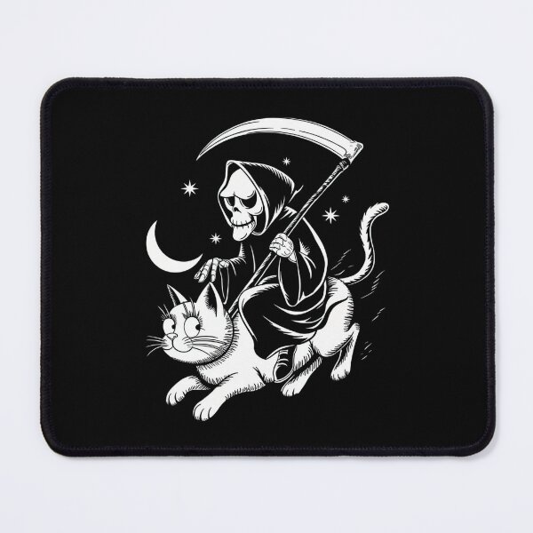 Item preview, Death Rides a Black Cat: Dark & Mysterious Design designed and sold by Rio77 Styles.
