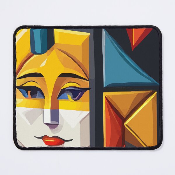 Item preview, cubist emoji designed and sold by Andre Faubert.