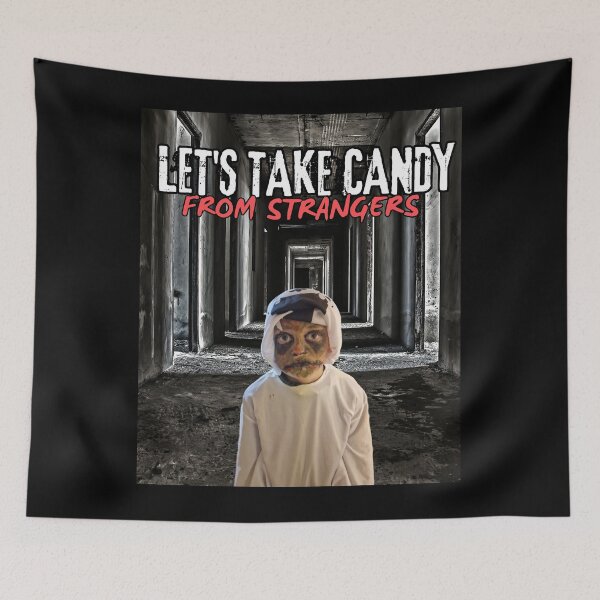 Item preview, Let's take candy from strangers Creepy Halloween Zombie Boy designed and sold by MilkyForest.