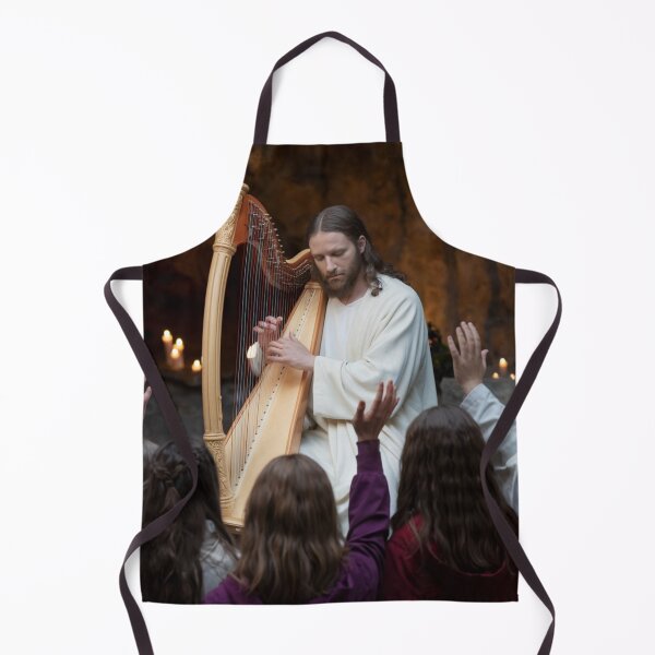 Item preview, "JESUS PLAYING HARP ". CHRISTIAN HARP LOVERS designed and sold by Obinne.