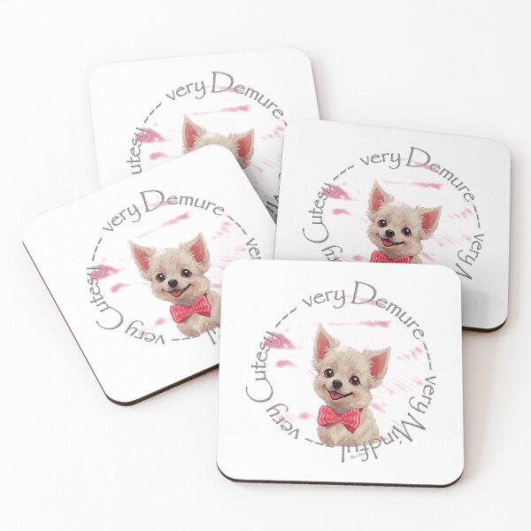 Item preview, very Demure very  Mindful very  Cutesy cute dog designed and sold by Hen-C-Art.