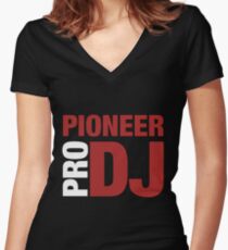 Pioneer DjPro Women's Fitted V-Neck T-Shirt