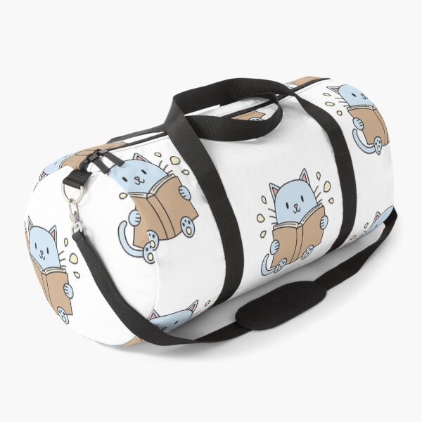 Item preview, Doodle of a cat reading a book designed and sold by rasagamastore.