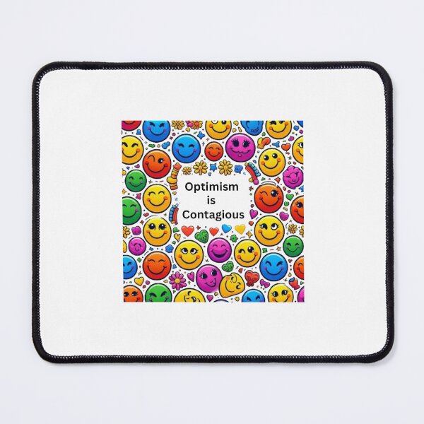 Item preview, Optimism is Contagious designed and sold by Monem-RASH.