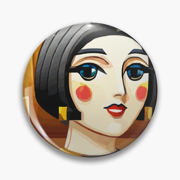 Item preview, cubist emoji designed and sold by Andre Faubert.