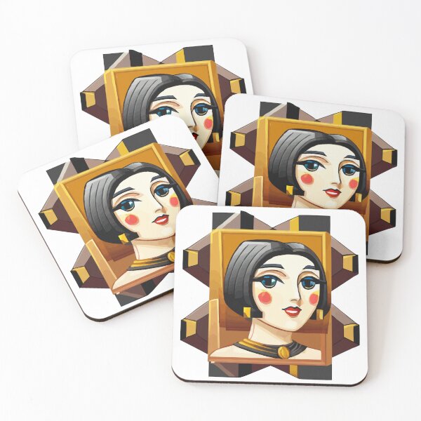 Item preview, cubist emoji designed and sold by Andre Faubert.