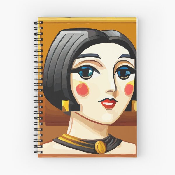 Item preview, cubist emoji designed and sold by Andre Faubert.