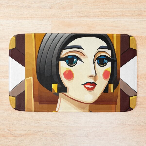 Item preview, cubist emoji designed and sold by Andre Faubert.