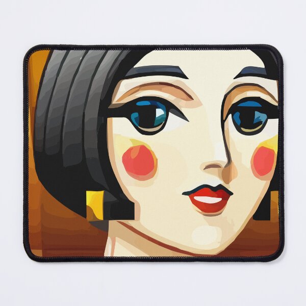 Item preview, cubist emoji designed and sold by Andre Faubert.