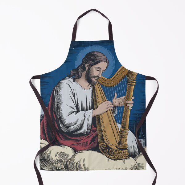 Item preview, "JESUS PLAYIN HARP designed and sold by Obinne.