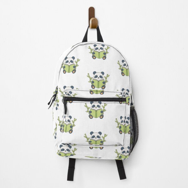 Item preview, Doodle illustration of a cute panda reading a book designed and sold by rasagamastore.