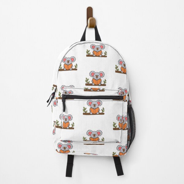Item preview, cute koala reading a book on a tree designed and sold by rasagamastore.