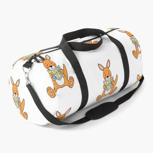 Item preview, Doodle illustration of a cute kangaroo reading a book designed and sold by rasagamastore.