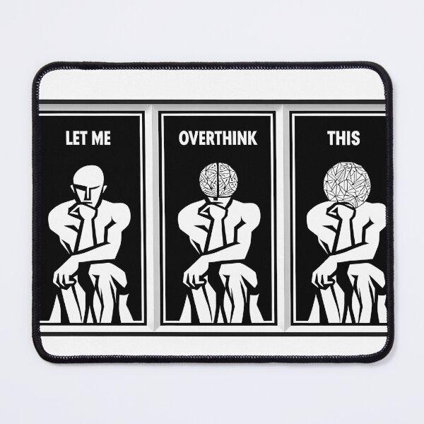 Item preview, Let Me Overthink This: The Perfect Gift for Professional Overthinkers! designed and sold by OzzFrequency.
