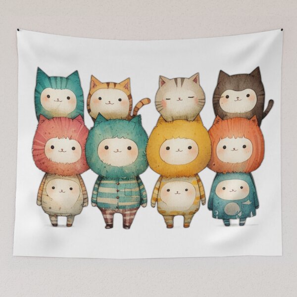 Item preview, Kitten pattern designed and sold by Ash44444.