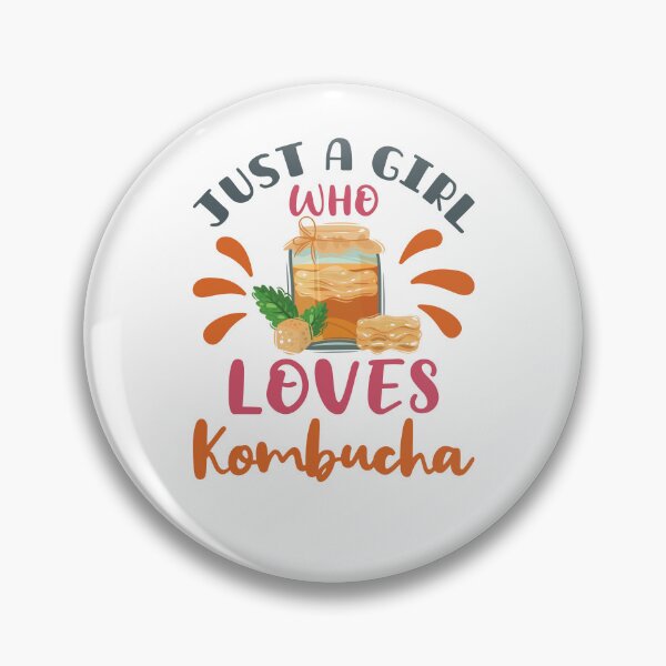 Item preview, Just a Girl Who Loves Kombucha designed and sold by jaygo.