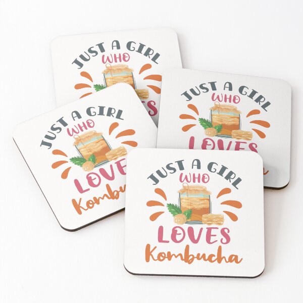 Item preview, Just a Girl Who Loves Kombucha designed and sold by jaygo.