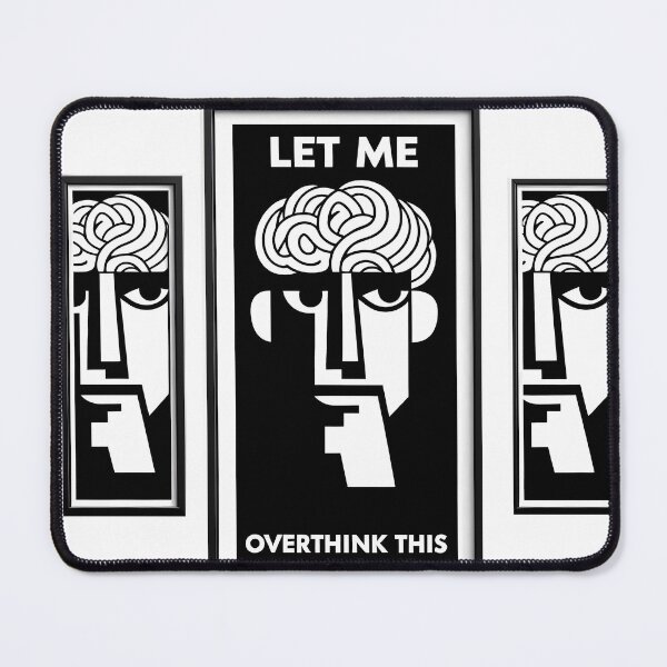 Item preview, Let Me Overthink This: The Perfect Gift for Professional Overthinkers! designed and sold by OzzFrequency.