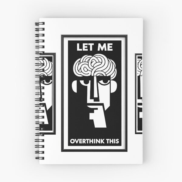 Item preview, Let Me Overthink This: The Perfect Gift for Professional Overthinkers! designed and sold by OzzFrequency.