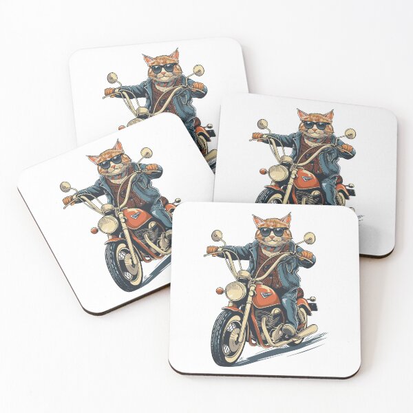 Item preview, Motorcycle Cat designed and sold by Wild-Co.