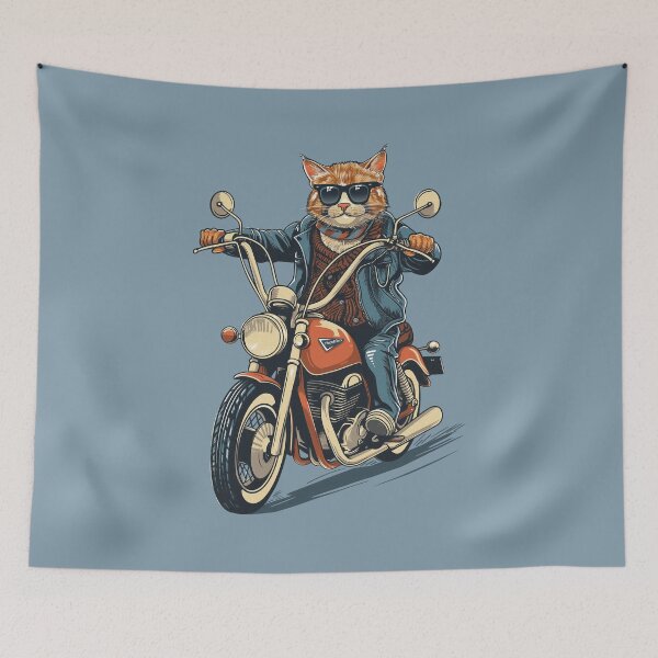 Item preview, Motorcycle Cat designed and sold by Wild-Co.