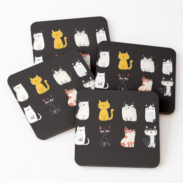 Item preview, pack of cartoon lovley cat designed and sold by Jessica  art.