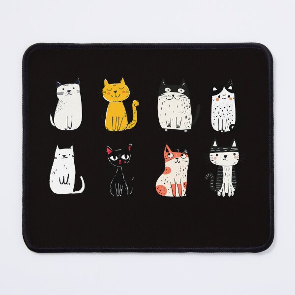 Item preview, pack of cartoon lovley cat designed and sold by Jessica art.