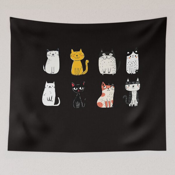 Item preview, pack of cartoon lovley cat designed and sold by Jessica  art.