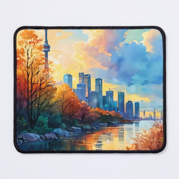 Item preview, Artistic Impression Of Relaxing Toronto designed and sold by MMDigitalArt.