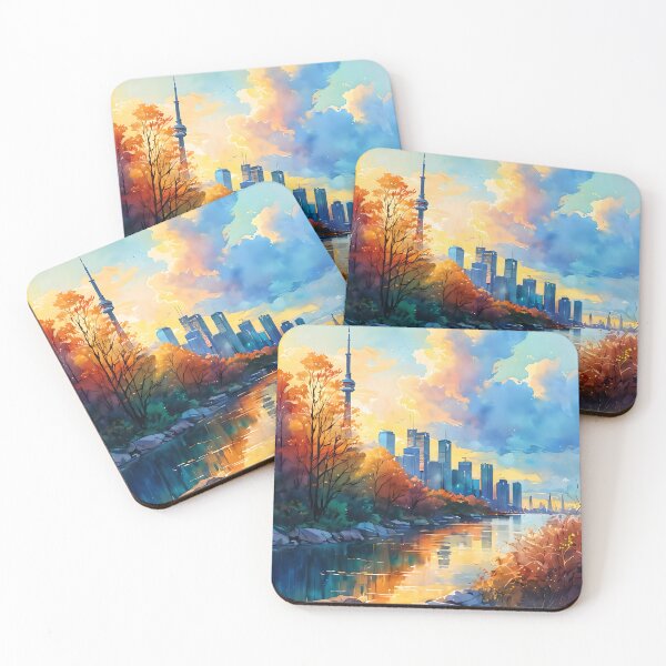 Item preview, Artistic Impression Of Relaxing Toronto designed and sold by MMDigitalArt.