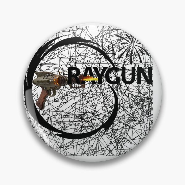 Item preview, raygun sticker designed and sold by Mn3mm.