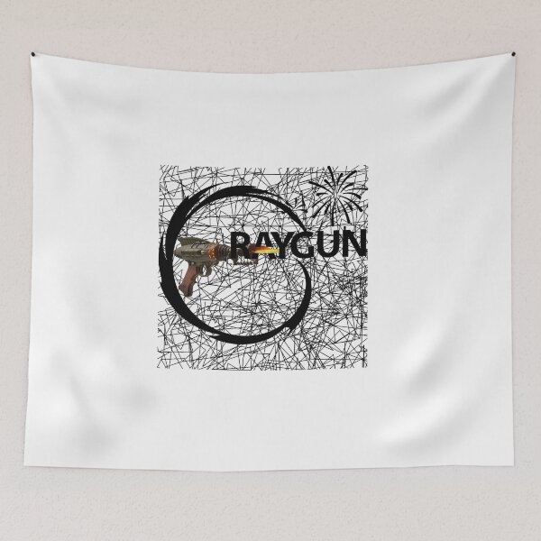 Item preview, raygun sticker designed and sold by Mn3mm.